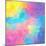 Colorful Abstract Triangles-art_of_sun-Mounted Art Print