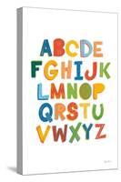 Colorful Alphabet-Becky Thorns-Stretched Canvas