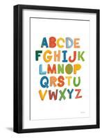 Colorful Alphabet-Becky Thorns-Framed Art Print