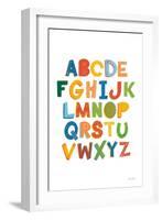 Colorful Alphabet-Becky Thorns-Framed Art Print