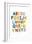 Colorful Alphabet-Becky Thorns-Framed Art Print