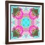 Colorful and Symmetric Photographic Layer Work of Blossoms-Alaya Gadeh-Framed Photographic Print