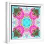 Colorful and Symmetric Photographic Layer Work of Blossoms-Alaya Gadeh-Framed Photographic Print