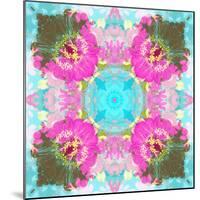 Colorful and Symmetric Photographic Layer Work of Blossoms-Alaya Gadeh-Mounted Photographic Print