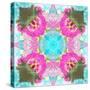 Colorful and Symmetric Photographic Layer Work of Blossoms-Alaya Gadeh-Stretched Canvas