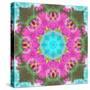 Colorful and Symmetric Photographic Layer Work of Blossoms-Alaya Gadeh-Stretched Canvas