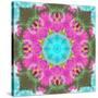 Colorful and Symmetric Photographic Layer Work of Blossoms-Alaya Gadeh-Stretched Canvas