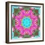 Colorful and Symmetric Photographic Layer Work of Blossoms-Alaya Gadeh-Framed Photographic Print