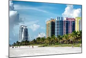 Colorful Architecture - Miami Beach - Florida-Philippe Hugonnard-Mounted Photographic Print