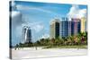 Colorful Architecture - Miami Beach - Florida-Philippe Hugonnard-Stretched Canvas