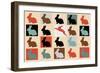 Colorful-Baby-Rabbits 10000-Mark Ashkenazi-Framed Giclee Print