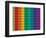 Colorful Background With Horizontal Lines-maxmitzu-Framed Art Print