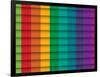 Colorful Background With Horizontal Lines-maxmitzu-Framed Art Print