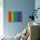 Colorful Background With Horizontal Lines-maxmitzu-Art Print displayed on a wall
