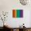 Colorful Background With Horizontal Lines-maxmitzu-Stretched Canvas displayed on a wall