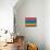 Colorful Background With Horizontal Wave Lines-maxmitzu-Mounted Art Print displayed on a wall