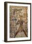 Colorful Bas-Relief, Ramses Ii, Luxor Temple, Luxor, Thebes, Egypt, North Africa, Africa-Richard Maschmeyer-Framed Photographic Print