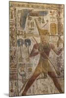 Colorful Bas-Relief, Ramses Ii, Luxor Temple, Luxor, Thebes, Egypt, North Africa, Africa-Richard Maschmeyer-Mounted Photographic Print