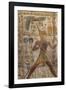 Colorful Bas-Relief, Ramses Ii, Luxor Temple, Luxor, Thebes, Egypt, North Africa, Africa-Richard Maschmeyer-Framed Photographic Print