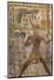 Colorful Bas-Relief, Ramses Ii, Luxor Temple, Luxor, Thebes, Egypt, North Africa, Africa-Richard Maschmeyer-Mounted Photographic Print