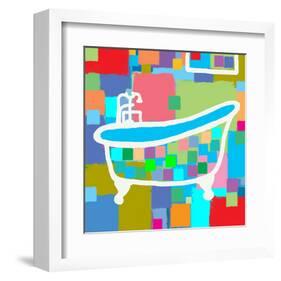 Colorful Bath I-Yashna-Framed Art Print