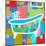 Colorful Bath I-Yashna-Mounted Art Print