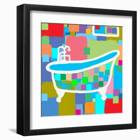 Colorful Bath I-Yashna-Framed Art Print