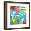 Colorful Bath I-Yashna-Framed Art Print