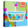 Colorful Bath II-Yashna-Stretched Canvas