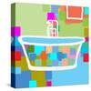 Colorful Bath II-Yashna-Stretched Canvas