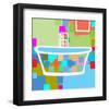 Colorful Bath II-Yashna-Framed Art Print