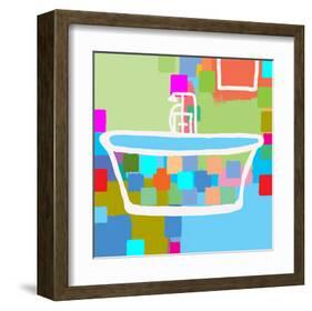 Colorful Bath II-Yashna-Framed Art Print