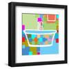 Colorful Bath II-Yashna-Framed Art Print