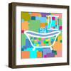 Colorful Bath III-Yashna-Framed Art Print