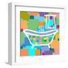 Colorful Bath III-Yashna-Framed Art Print