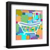 Colorful Bath III-Yashna-Framed Art Print