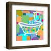 Colorful Bath III-Yashna-Framed Art Print