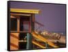 Colorful Beach Scene, South Beach, Miami, Florida, USA-Stuart Westmoreland-Framed Stretched Canvas