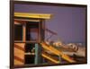 Colorful Beach Scene, South Beach, Miami, Florida, USA-Stuart Westmoreland-Framed Premium Photographic Print