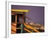 Colorful Beach Scene, South Beach, Miami, Florida, USA-Stuart Westmoreland-Framed Photographic Print