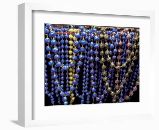 Colorful Beads for Sale in Khan al-Khalili Bazaar, Cairo, Egypt-Cindy Miller Hopkins-Framed Photographic Print