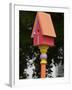 Colorful Birdhouse, Ogunquit, Maine, USA-Lisa S. Engelbrecht-Framed Photographic Print
