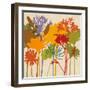 Colorful Bloom II-Erin Lange-Framed Art Print