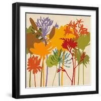 Colorful Bloom II-Erin Lange-Framed Art Print