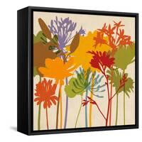 Colorful Bloom II-Erin Lange-Framed Stretched Canvas