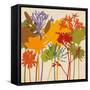 Colorful Bloom II-Erin Lange-Framed Stretched Canvas