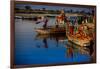 Colorful Boats at the Holi Festival, Vrindavan, Uttar Pradesh, India, Asia-Laura Grier-Framed Photographic Print