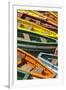 Colorful Boats, Manila, Philippines-Keren Su-Framed Photographic Print