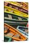 Colorful Boats, Manila, Philippines-Keren Su-Stretched Canvas