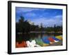 Colorful Boats, Palmero, Buenos Aires, Argentina-Bill Bachmann-Framed Photographic Print